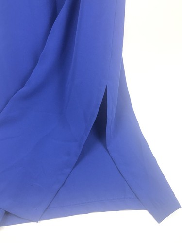Abito lungo senza maniche vintage Sea Suns made in USA ~ lati spaccati blu taglia Lg - Foto 2 di 9