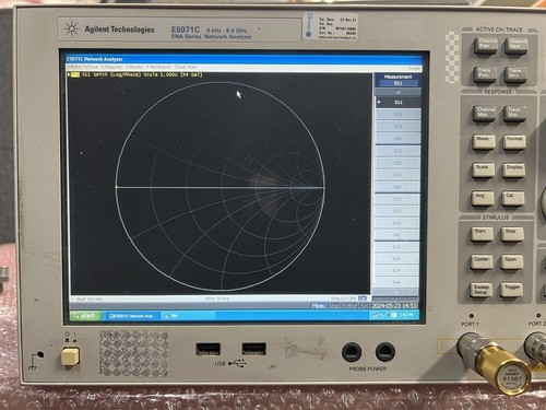 Agilent E5071C, 4-Port Network Analyzer, 8,5GHz, 019,480,UNQ, MY46110664 # - Picture 9 of 17
