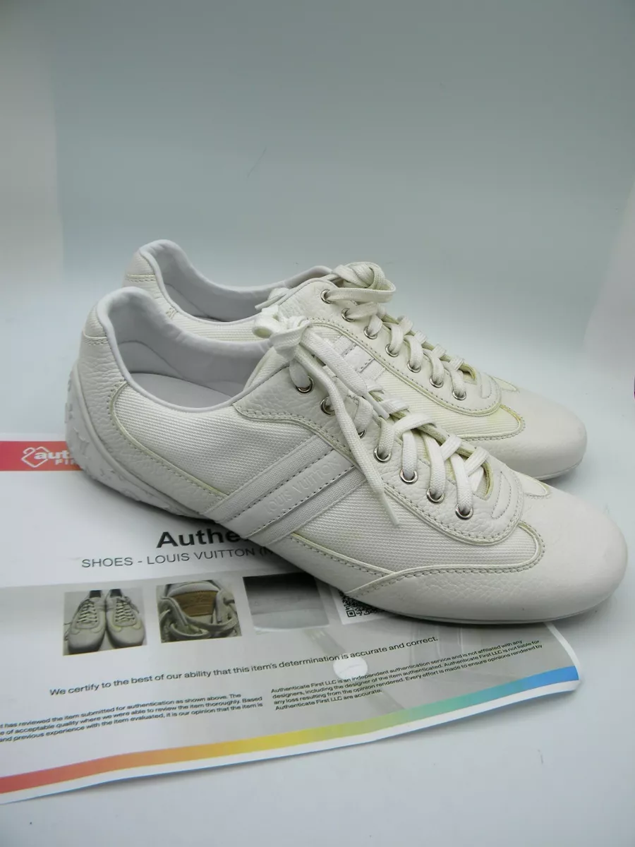 Louis Vuitton - Authenticated Trainer - Leather White for Women, Good Condition