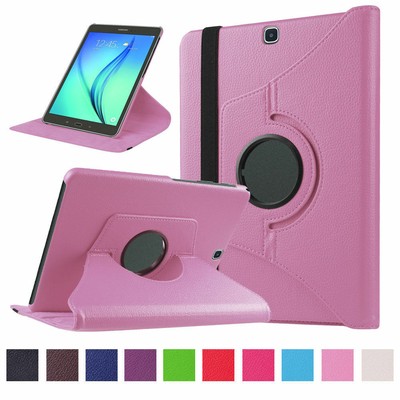 Leather Rotating Smart Tablet Case For Samsung Galaxy Tab A7 Lite 2021 8.7 T220 