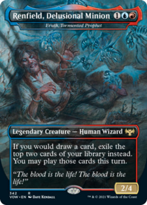 Renfield, Delusional Minion | Eruth, Tormented Prophet (Dracula) Crimson Vow NM
