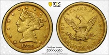 1840-C $5 Gold HALF EAGLE *PCGS VF* RARE C Mint Issue *FAST FREE SHIPPING!!