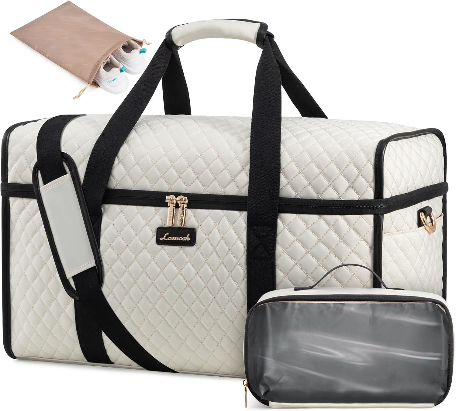 LOVEVOOK Travel Duffle Bag, Weekender Bags For Women, Carry On Duffel Bags For