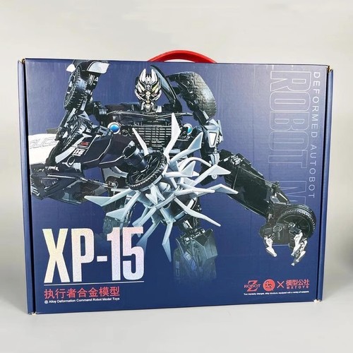 Barricade Decepticon XP-15 Action Figure Deformabl Robot Toys 8" HOT Gift - Picture 7 of 8