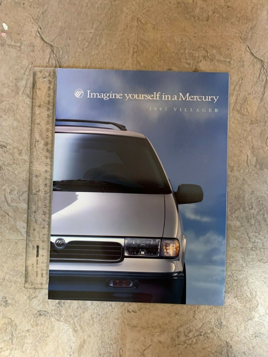 Vintage 1997 Mercury Villager Factory Sales Brochure | eBay