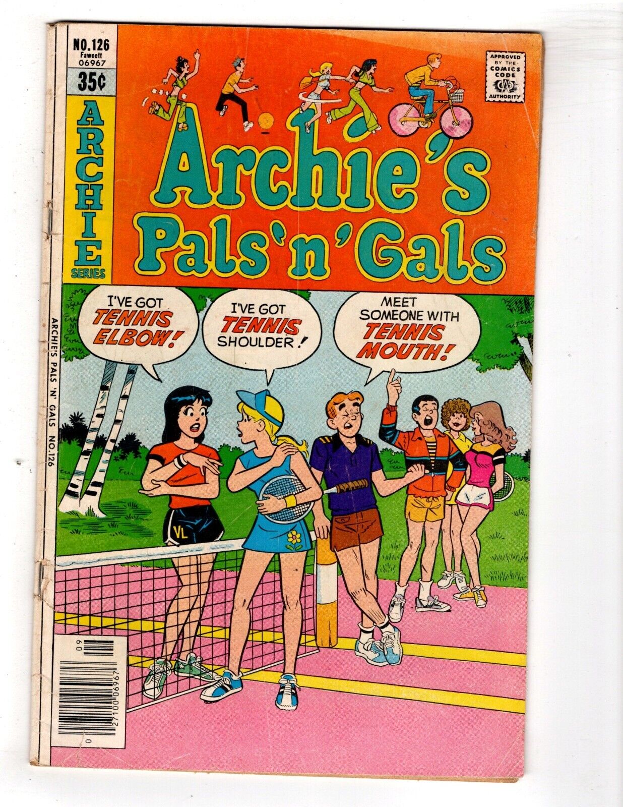 Archie's Pals N Gals #126 1978 VG