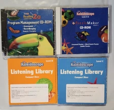 SRA Reading Laboratory 2A Program Management CD-ROM + 3 Kaleidoscope CD/CD-ROM