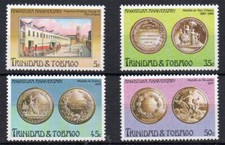 1976 - Trinidad and Tobago - 150th Anniversary, 4 val. MNH**