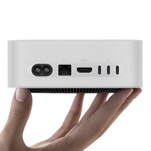 Silikonhülle stoßfeste Schutzhülle für Mini M4/M4 Pro 2024 (weiß) - Bild 3 von 12