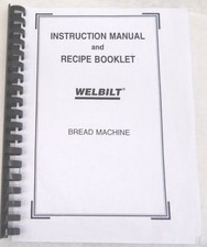 Welbilt Bread Machine Maker Manual ABM1L2PS A...