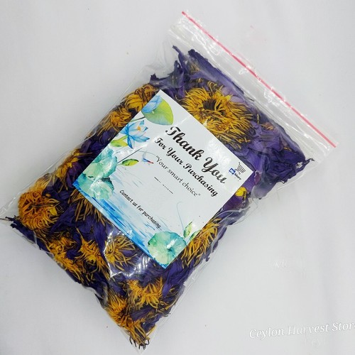 Dehydrated Lotus Flower Blue Lotus/White Lotus/Red Lotus 100% Organic One Pack - Picture 5 of 8