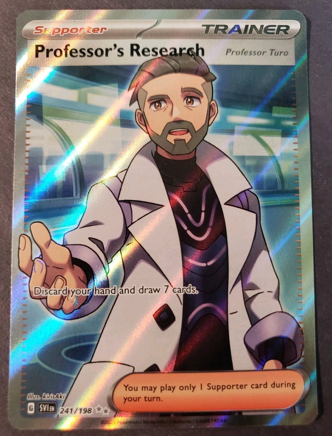 Professor's Research 2023 Scarlet & Violet #241/198 Ultra Rare (Full Art)  Price Guide - Sports Card Investor