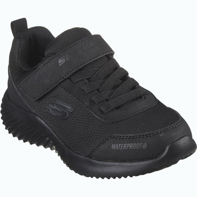 Skechers Kinder Dripper Drop Waterproof Strech Lace Turnschuhe - Schwarz - 10K
