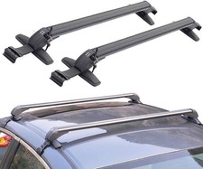 2PCS Cross Bars for Mazda CX-5 2017-2025 No Need Roof Rack Aluminum Black