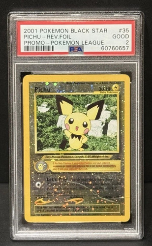 Pichu graded PSA 2 for sale on eBay