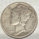 1939 10C Mercury Dime