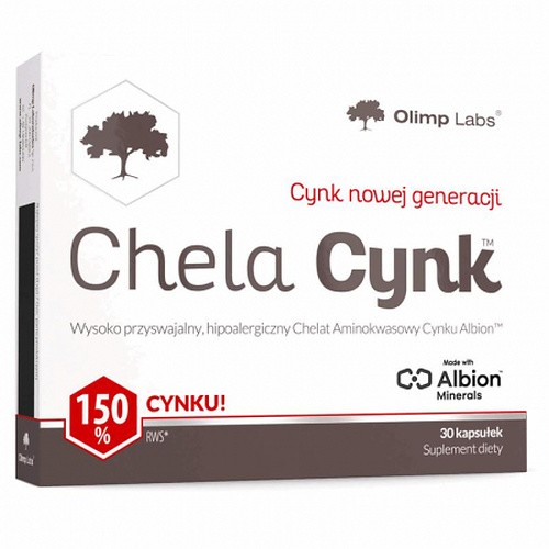OLIMP CHELA CYNK 30 mg zinc 30 capsules - Image 3