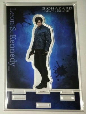 Resident Evil Leon S. Kennedy Acrylic Stand Cutout Figure New