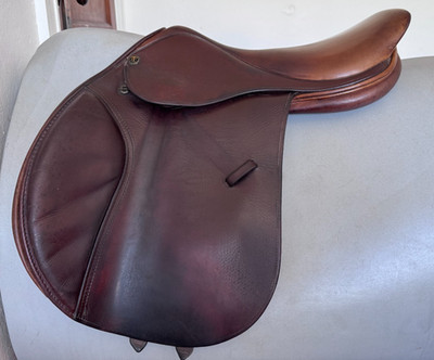 18'' Tad Coffin A5G Performance Saddle - Grain / Calf 