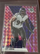 2020 Panini Mosaic - Matt Judon #24 Camo Pink Mosaic Prizm
