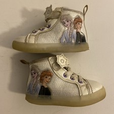 Disney's Frozen Anna and Elsa Toddler Girl's Shoes Size 7