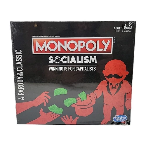 Hasbro Monopoly Socialism Parody Gioco da Tavolo Sigillato Nuovo Nuovo Nuovo 