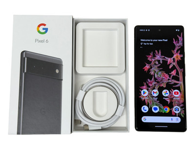 Google Pixel 6 256GB Unlocked GSM CDMA Excellent In-Box Stormy Black