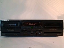 Pioneer CT-W606DR Stereo Double Cassette Deck Rec. Dolby B/C NR HX PRO 