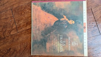 LP VERDI LA TRAVIATA  (vintage Highlights Of Victoria De Los Angeles & Others)