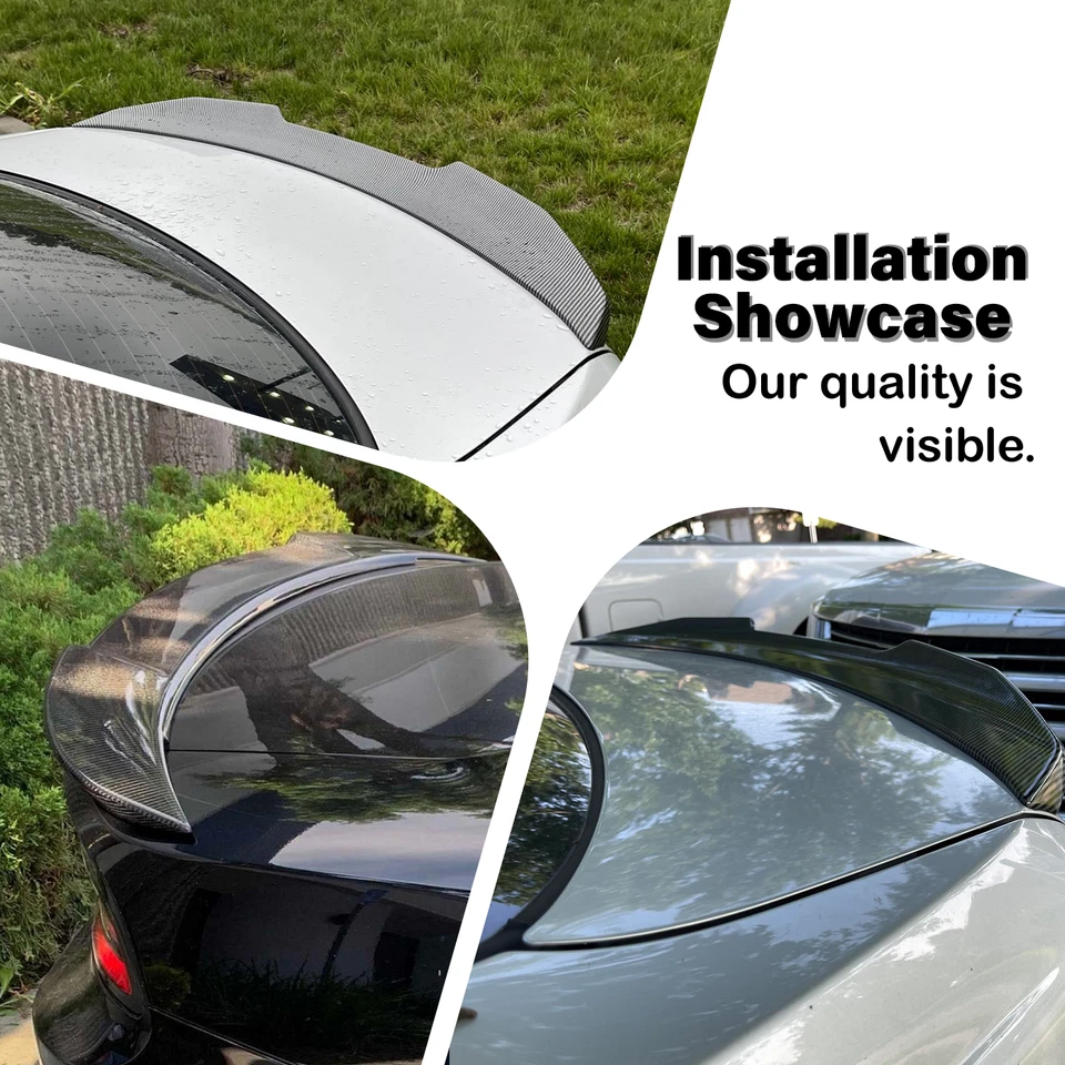 Alerón trasero estilo fibra de carbono para Dodge Charger SXT GT R/T 2011-2023 Foto 4 de 4