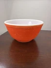 NICE Vintage PYREX Mixing Nesting Bowl  Primary Color Red