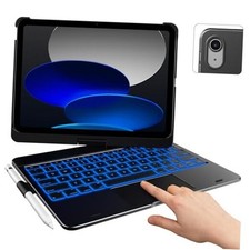 Touch iPad 10th Generation Case with Keyboard 10.9", 2022 and iPad A16 Black