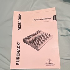 Behringer EURORACK MXB1002 アナログミキサー Behringer Eurorack MXB1002 Mic Line Mixer 10 Channel for sale