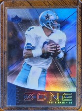 Troy Aikman 1999 Upper Deck Highlight Zone #Z10 Dallas Cowboys HOF