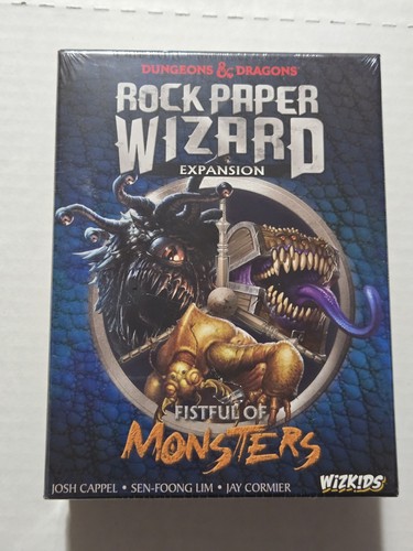 Dungeons & Dragons: Rock Paper Wizard Fistful of Monsters Expansion. D&D, 3-6 Pl - Picture 1 of 4