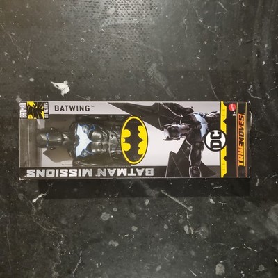 BATWING ( 12'' )  ( 2018 ) BATMAN MISSIONS DC TRUEMOVES ACTION FIGURE ( MATTEL )