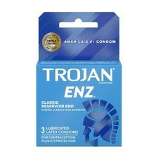Trojan 3's Lightblue Lubricated Condoms