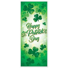 Beistle Happy St. Patrick's Day Door Cover Party Supplies Decorations