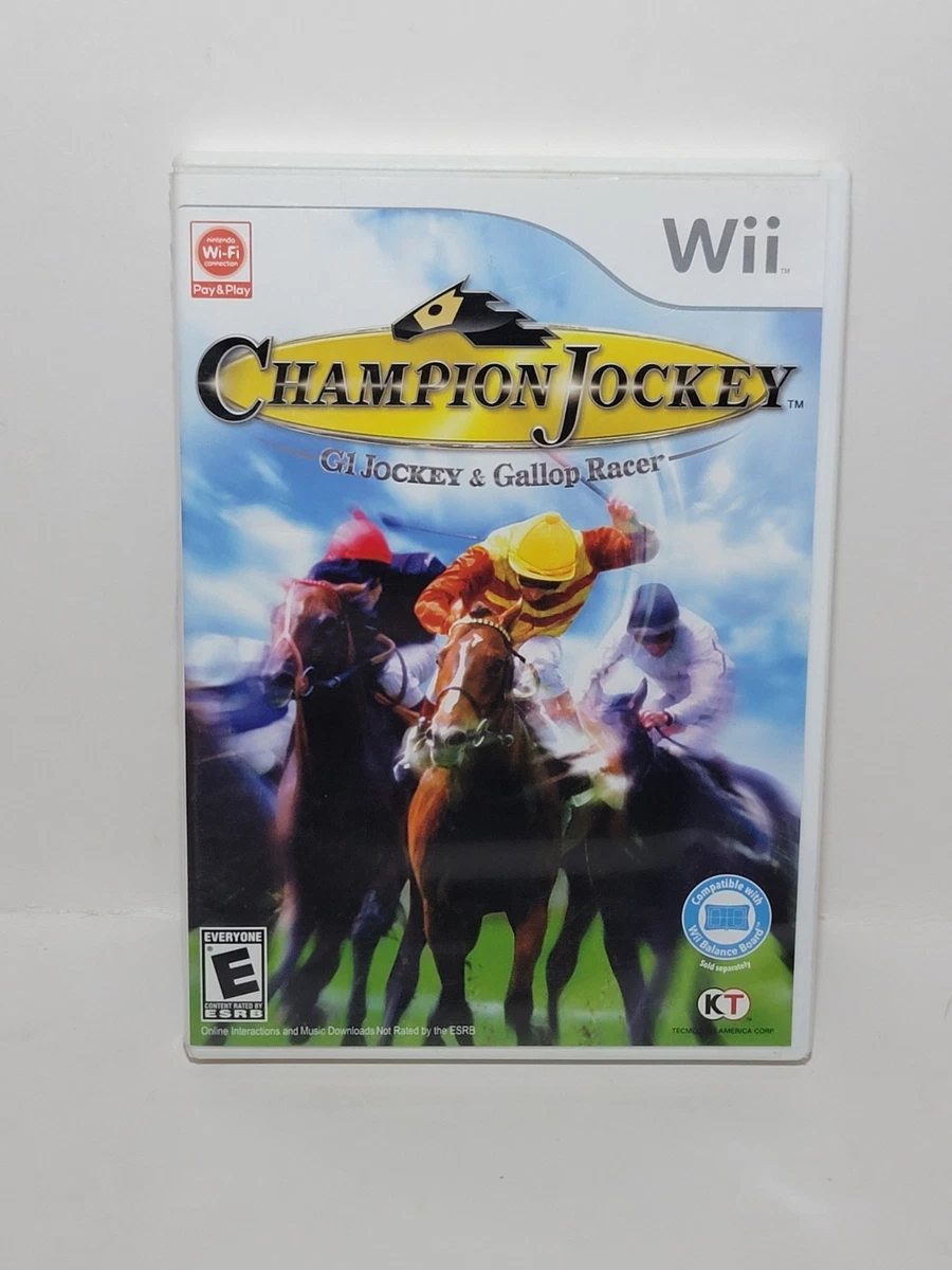 Champion Jockey: G1 Jockey & Gallop Racer Video Games for sale - eBay