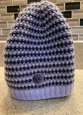 Columbia Purple Winter Hat Convert OSFA Youth Beanie Warm Lining NWOT Rare