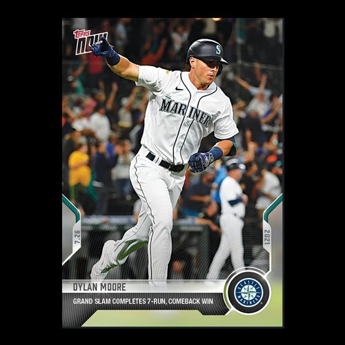 2021 Topps Now 560 Dylan Moore