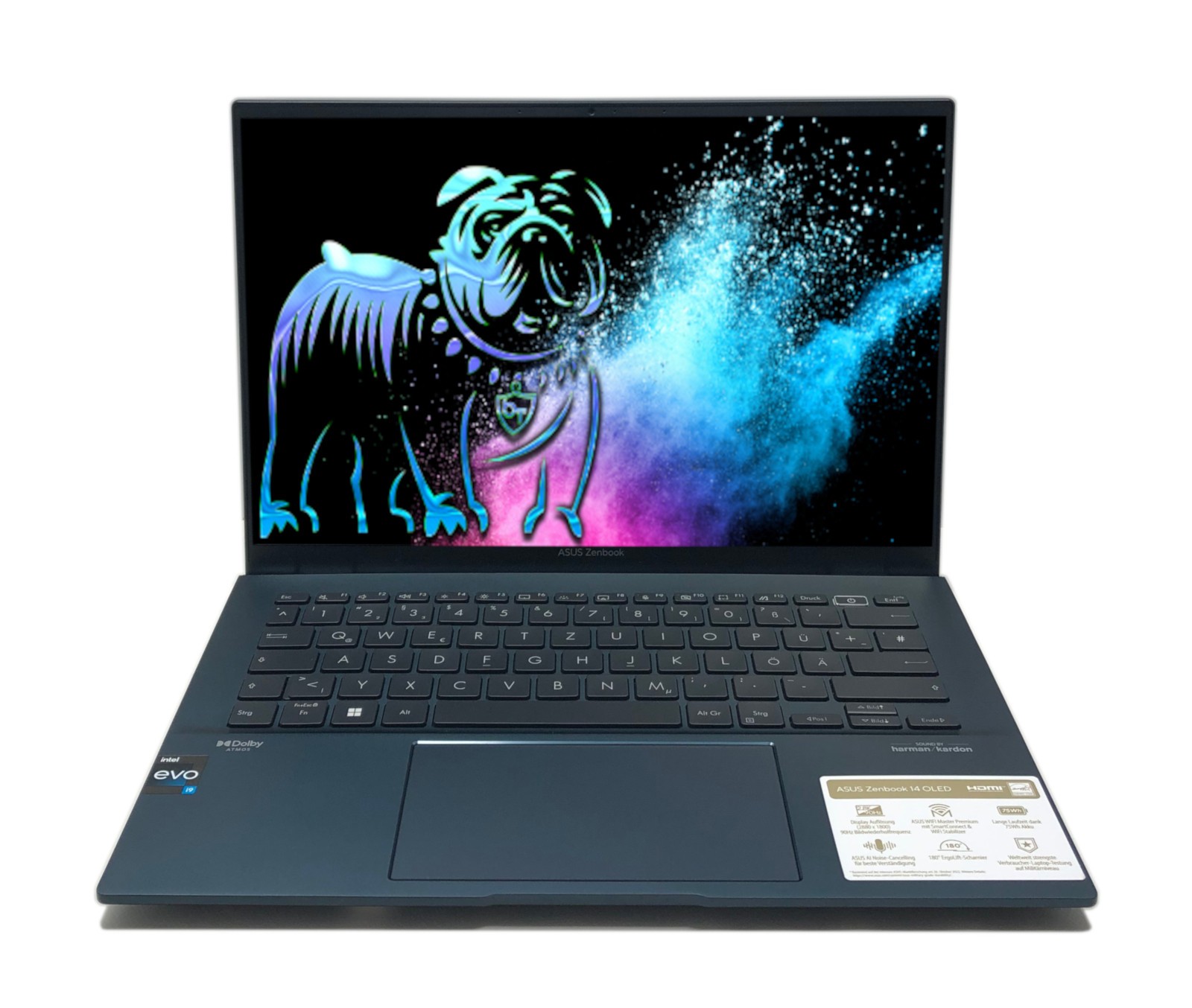 ASUS ZenBook 14 OLED UX3402VA 14" 2,8K 90Hz i9-13900H 16GB LPDDR5 1TB FPR Win11H