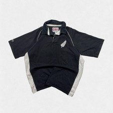 Vintage 90s New Zealand all blacks supporters rugby union shirt XXL