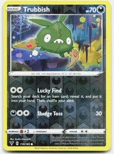 Carta Pokemon Reverse Holo C Tcg Vivid Voltage Trubbish 110/185 Near Mint
