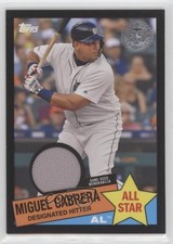 2020 Topps 1985 Baseball All-Stars Relics Black 169/199 Miguel Cabrera sy5