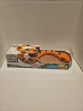 ZURU Robo Alive Slithering Snake, Orange/Black, Mimics Real Snake!