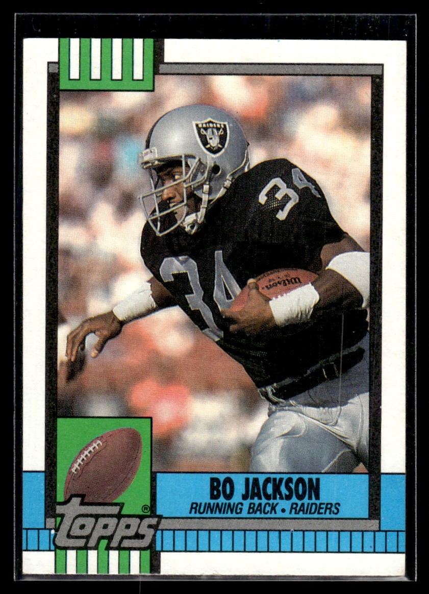 1990 Topps Bo Jackson Los Angeles Raiders #285