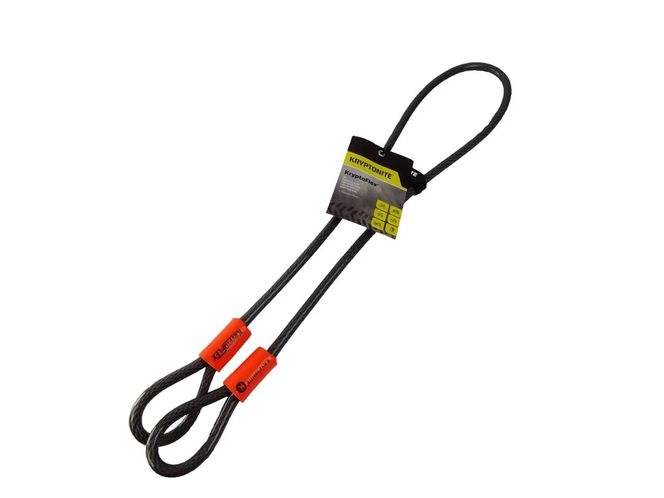 Kryptonite Evolution Series 4 Disc Lock Black and 410 4 ft Looped cable - Image 4 of 4