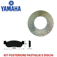 Satz BremsbelÄGe UND Scheibe Hinten Yamaha Majesty YP 250 A 2000 2003