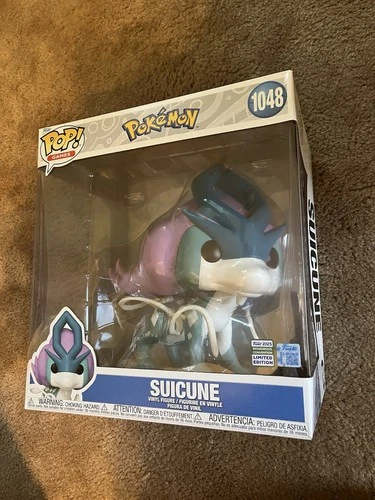 Limited Edition FUNKO POP! SUICUNE #1048 POKEMON Jumbo WONDERCON 2025 Exclusive